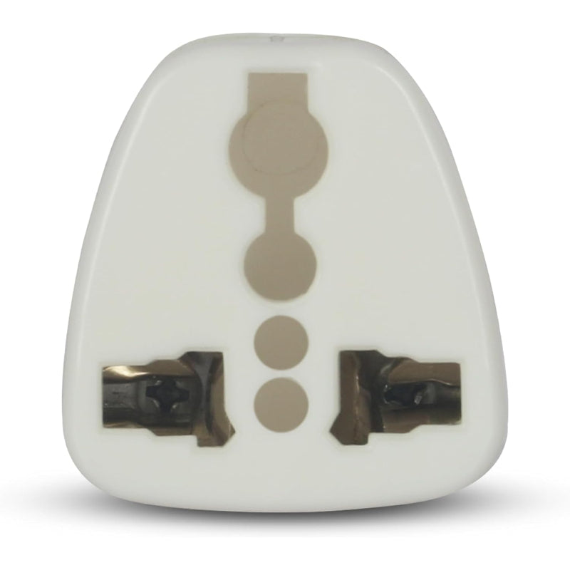 G-POWER GP133 MK Plug Converter | Triple to Dual, High Quality, 5mm - White