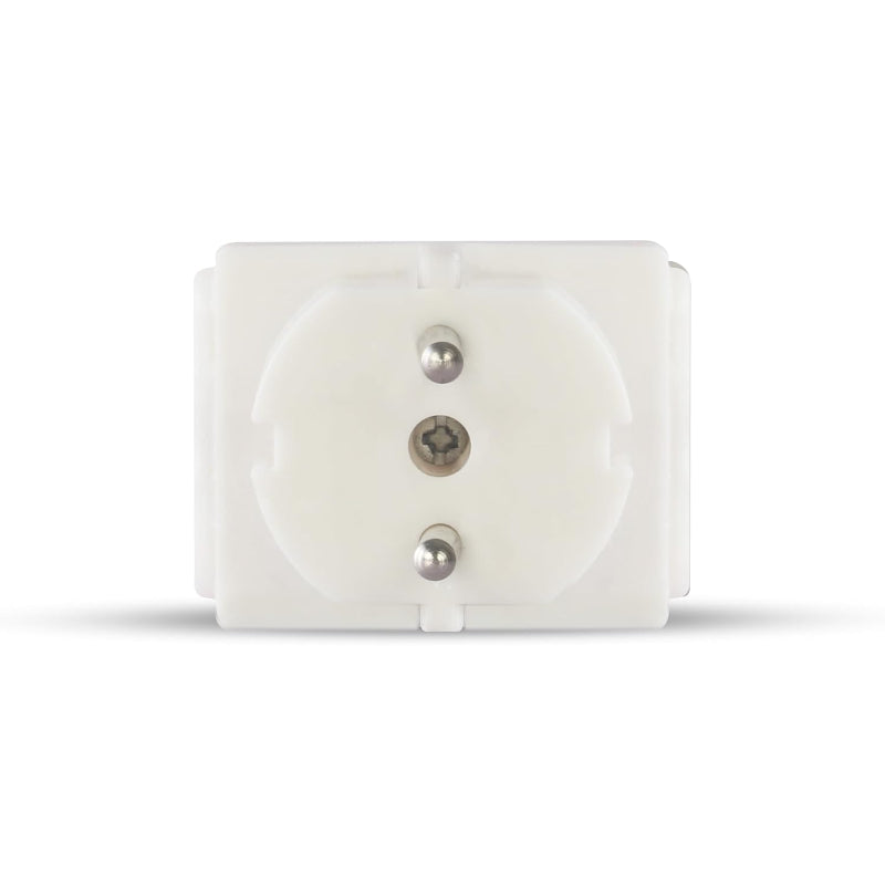 G-POWER GP236 Five-Way Extension Socket Adapter | High Quality, 5mm - White
