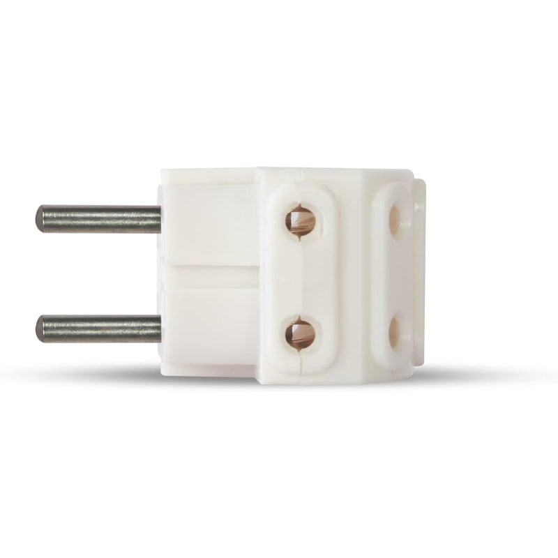 G-POWER GP236 Five-Way Extension Socket Adapter | High Quality, 5mm - White
