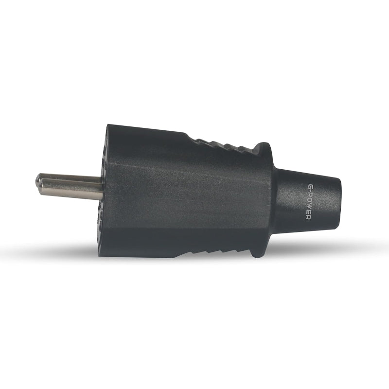 G-POWER GP129 Rocket Male Plug | High Quality, 8.5cm Length, 16A - Black
