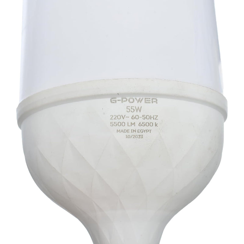 G-POWER GP518 LED Lamp | Modern Design, 5500 Lumen, 55W - White