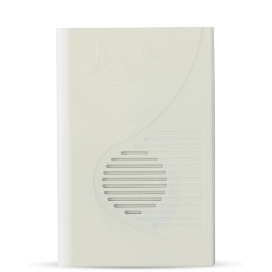 جرس جي-باور GP136 خارجي AzGP | تصميم عصري، صوت نقي، 104 غرام - أبيض