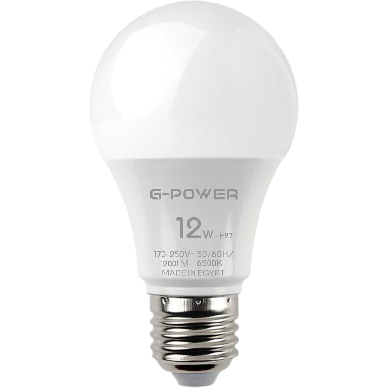 G-POWER GP561WE LED Lamp | Classic Design, 1200 Lumen, 12W - White