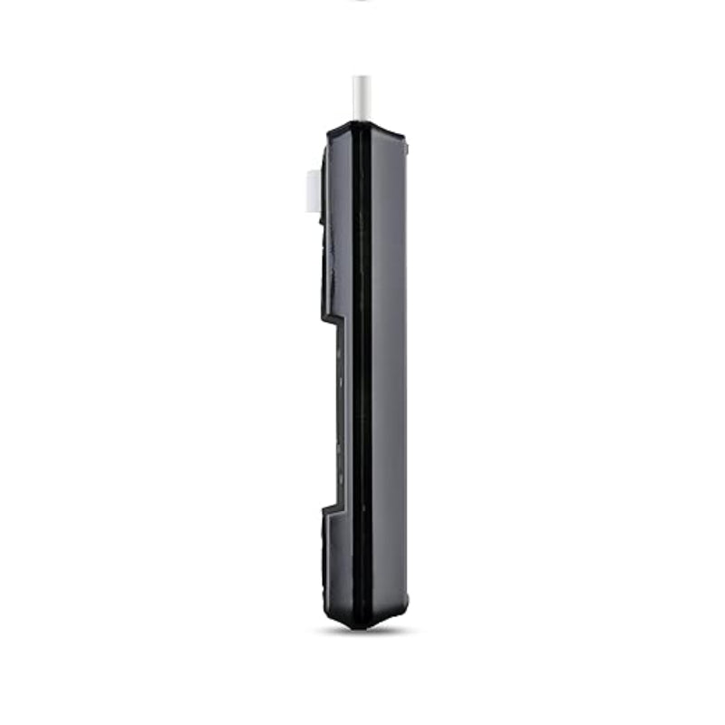 G-POWER GP237BK Power Strip | Dual Plugs, 4 Outlets, 3M Cable - Black