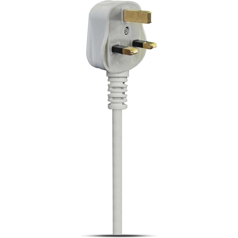 G-Power GP343 UK Power Strip | 3 Universal Sockets, 1 Fast Charge 18W, 1 Type-C 20W, 2 USB 2.4A, 220V - Black/Grey