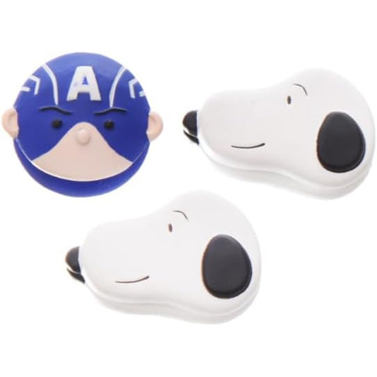 G-Power Silicone Cable Organizer | Cute Dog Shaped for Cable Organization - Set of 2 Pieces - Multi Color