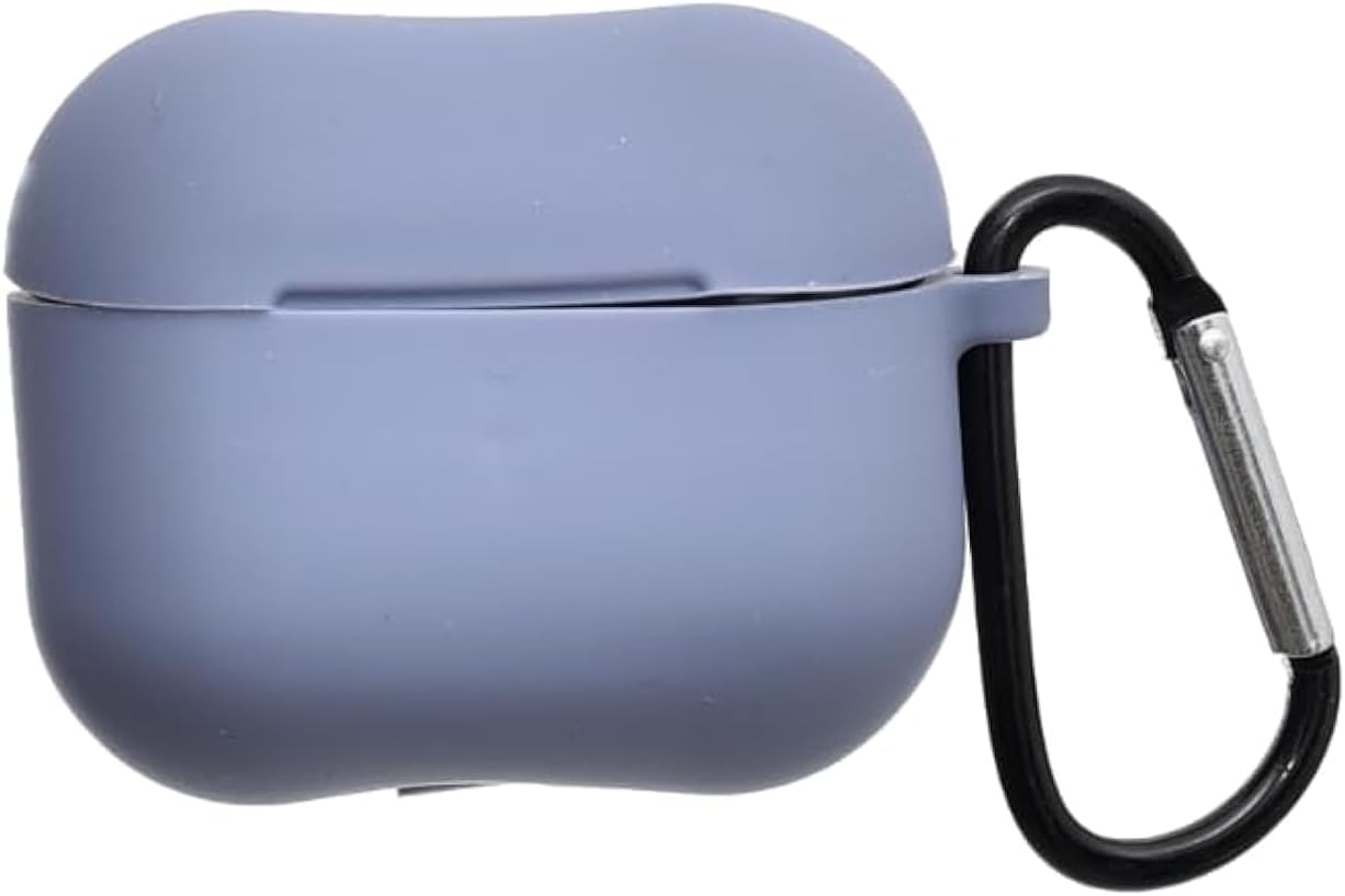 جراب حماية سيليكون من جي-باور لأجهزة إيربودز | حواف آمنة، تصميم بسيط، سهل التركيب لأجهزة إيربودز ٣ - رمادي فاتح