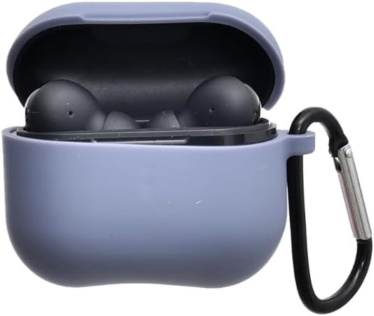 جراب حماية سيليكون من جي-باور لأجهزة إيربودز | حواف آمنة، تصميم بسيط، سهل التركيب لأجهزة إيربودز ٣ - رمادي فاتح
