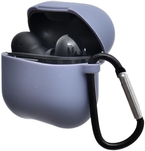 جراب حماية سيليكون من جي-باور لأجهزة إيربودز | حواف آمنة، تصميم بسيط، سهل التركيب لأجهزة إيربودز ٣ - رمادي فاتح