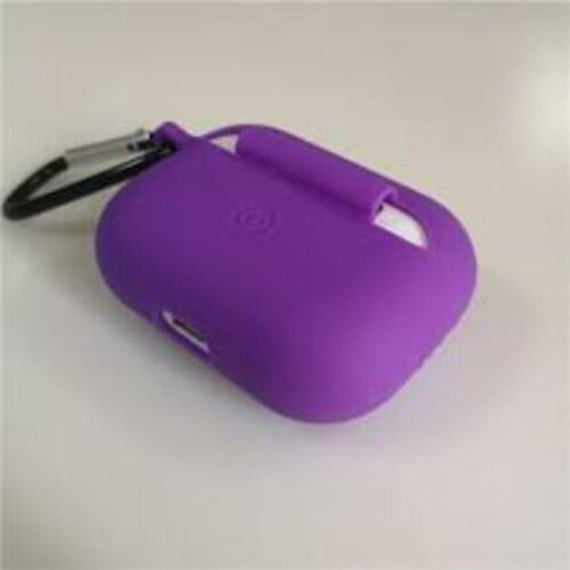 G-Power Silicone Airpod Protective Case | Safe Edges, Simple Design, Easy Install for Airpods Pro - Purple