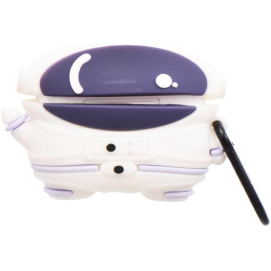 جراب حماية كامل من السيليكون من جي باور لأجهزة إيربود | شكل رائد فضاء لطيف مع حزام حلقي لأجهزة إيربود برو - متعدد الألوان