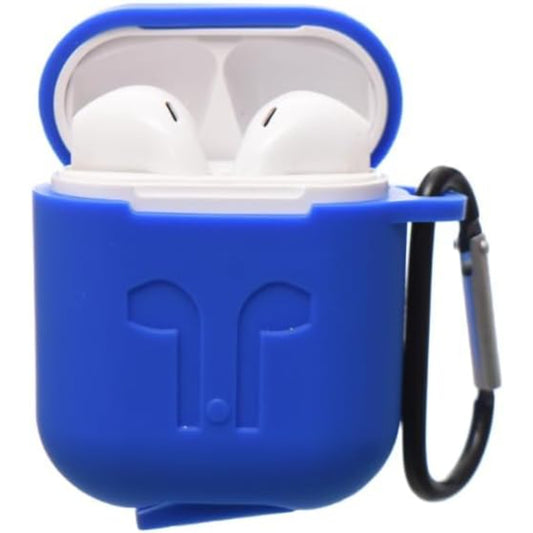 G-Power Silicone Airpod Protective Case | Safe Edges, Simple Design, Easy Install for Airpods 1/2 - Light Blue