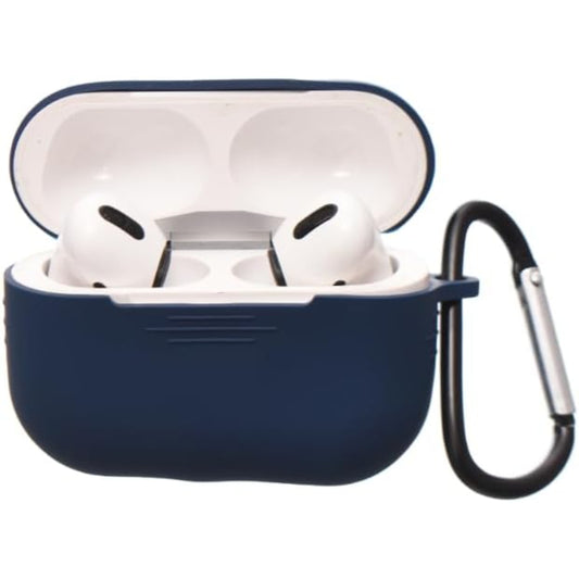 جراب حماية سيليكون من جي-باور لأجهزة إيربود | حواف آمنة، تصميم بسيط، سهل التركيب لأجهزة إيربود برو - كحلي