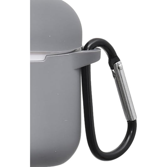 G-Power Silicone Airpod Protective Case | Safe Edges, Simple Design, Easy Install for Airpods 1/2 - Light Grey