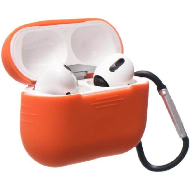G-Power Silicone Airpod Protective Case | Safe Edges, Simple Design, Easy Install for Airpods Pro - Orange