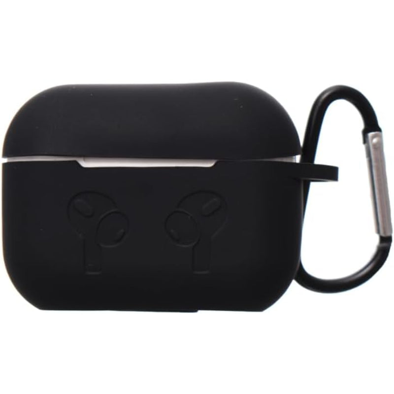 G-Power Silicone Airpod Protective Case | Safe Edges, Simple Design, Easy Install for Airpods Pro - Black