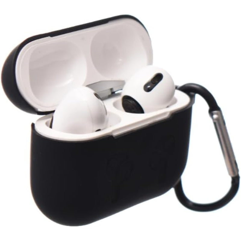 G-Power Silicone Airpod Protective Case | Safe Edges, Simple Design, Easy Install for Airpods Pro - Black