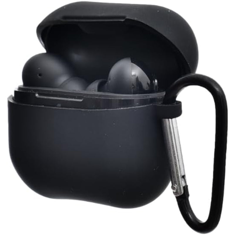 G-Power Silicone Airpod Protective Case | Safe Edges, Simple Design, Easy Install for Airpods 3 - Black