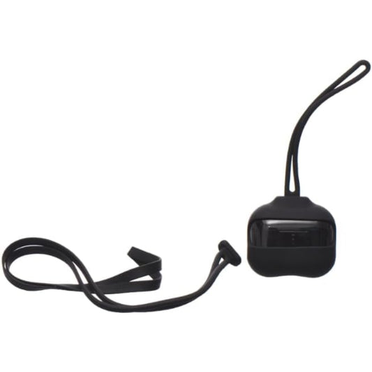 G-Power Silicone Airpod Protective Case | Easy Install, Wrist Strap with Neck Strap, Safe Edges for Airpods 3 - Set of 3 Pieces - Black