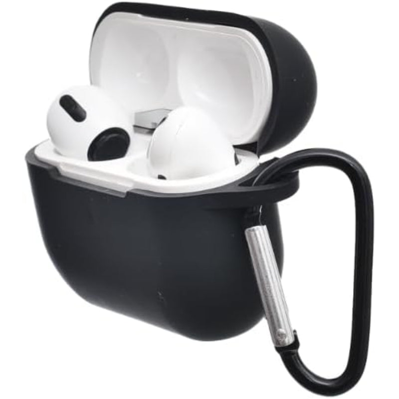 G-Power Silicone Airpod Protective Case Containing Safe Edges With Simple Design And Easy Install For Airpods Pro - Black