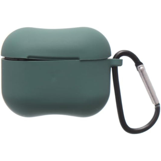 جراب حماية من السيليكون من جي-باور لأجهزة إيربودز | حواف آمنة، تصميم بسيط، سهل التركيب لأجهزة إيربودز ٣ - زيتوني فاتح