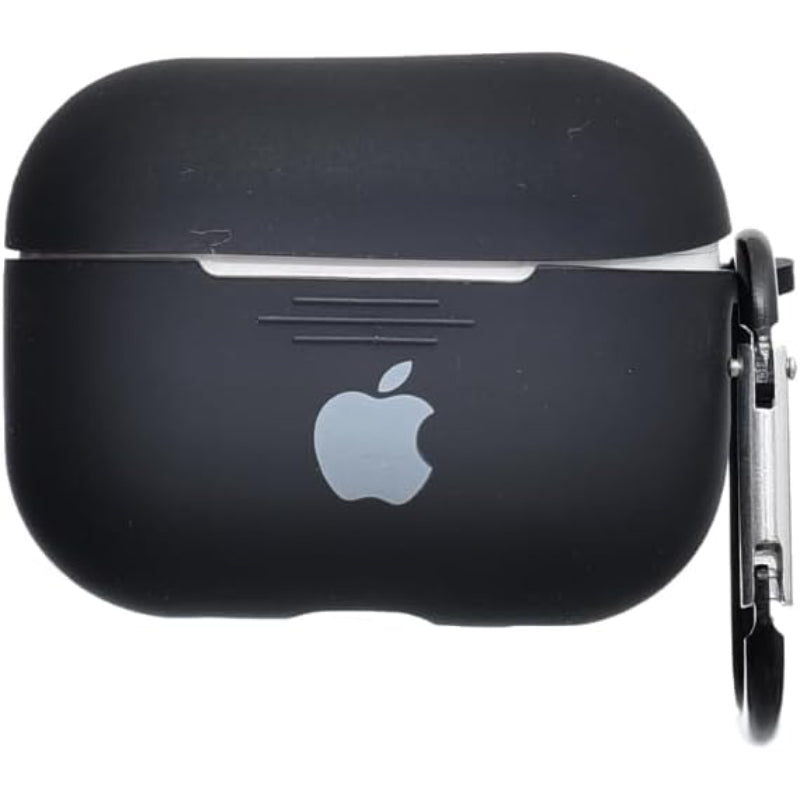 G-Power Silicone Airpod Protective Case | Safe Edges, Simple Design, Easy Install for Airpods Pro 2 - Black