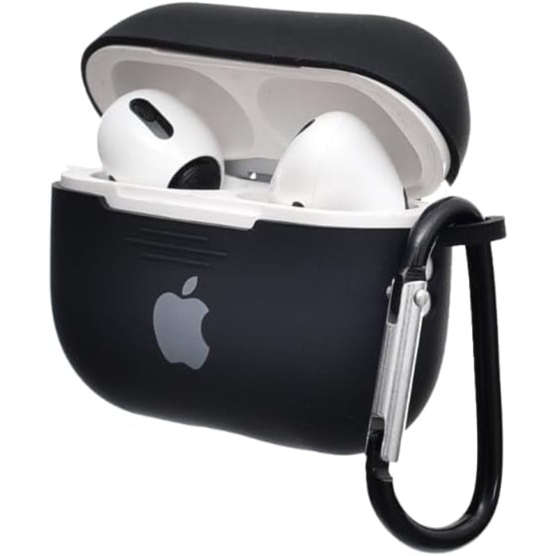 G-Power Silicone Airpod Protective Case | Safe Edges, Simple Design, Easy Install for Airpods Pro 2 - Black