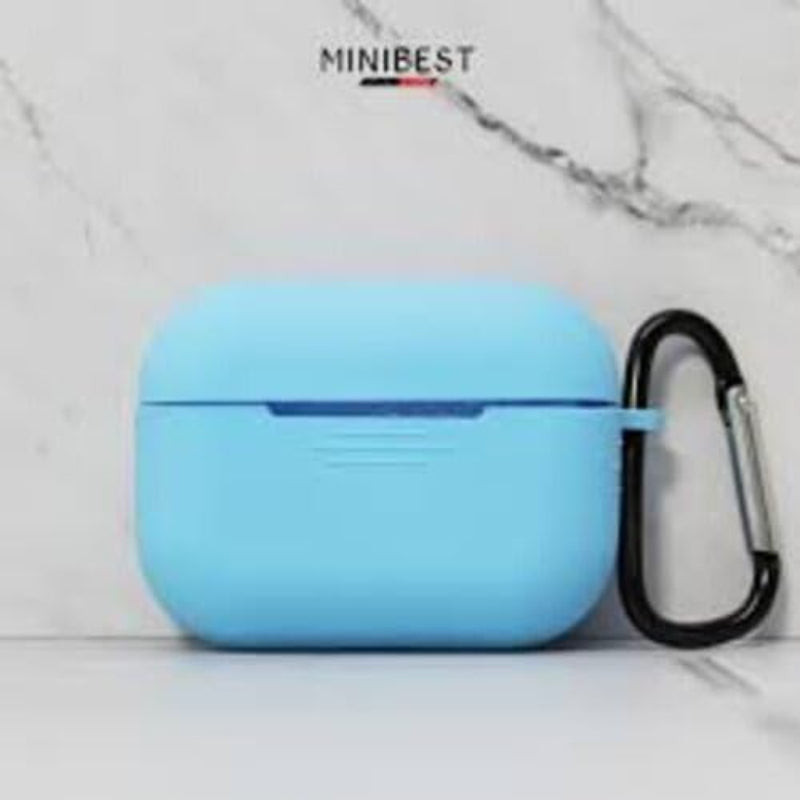 G-Power Silicone Airpod Protective Case | Safe Edges, Simple Design, Easy Install for Airpods Pro - Baby Blue