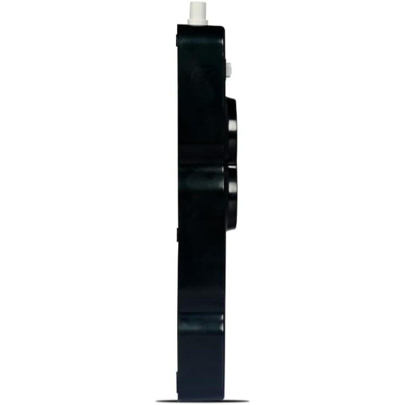 G-Power GP586BK EU Plug Power Strip Control Button With Two EU And UK Ports 250V 6M - Black
