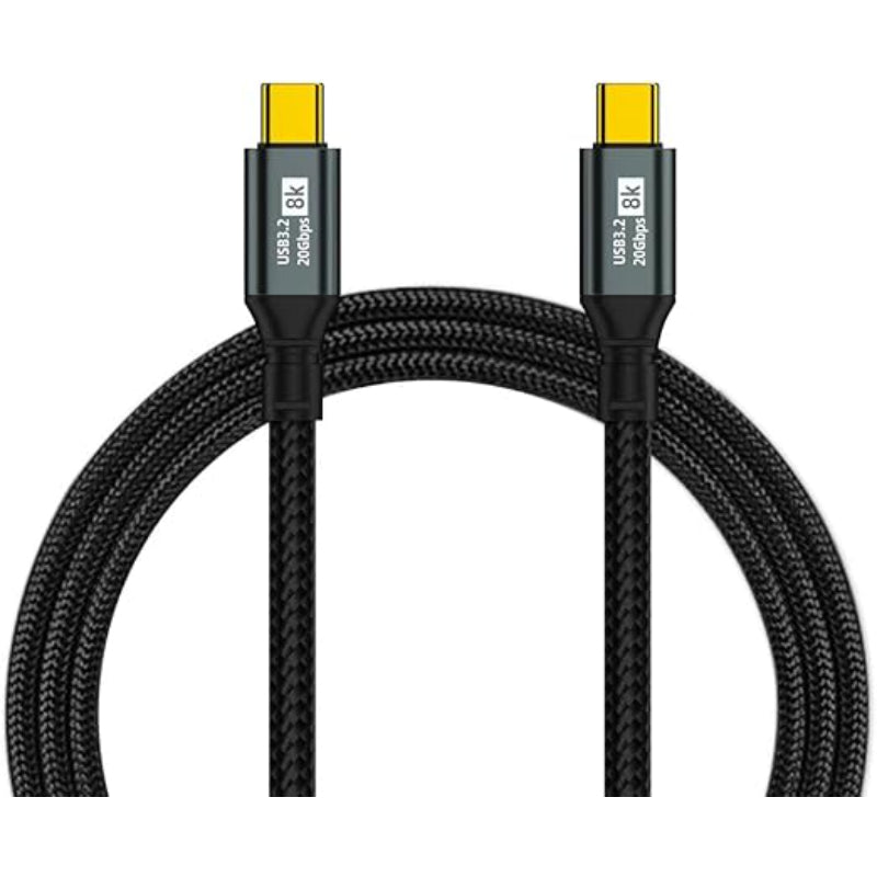 G-Power GP-C36 USB-C to USB-C Cable | 100W Fast Charging, 1M, Data Transfer - Black