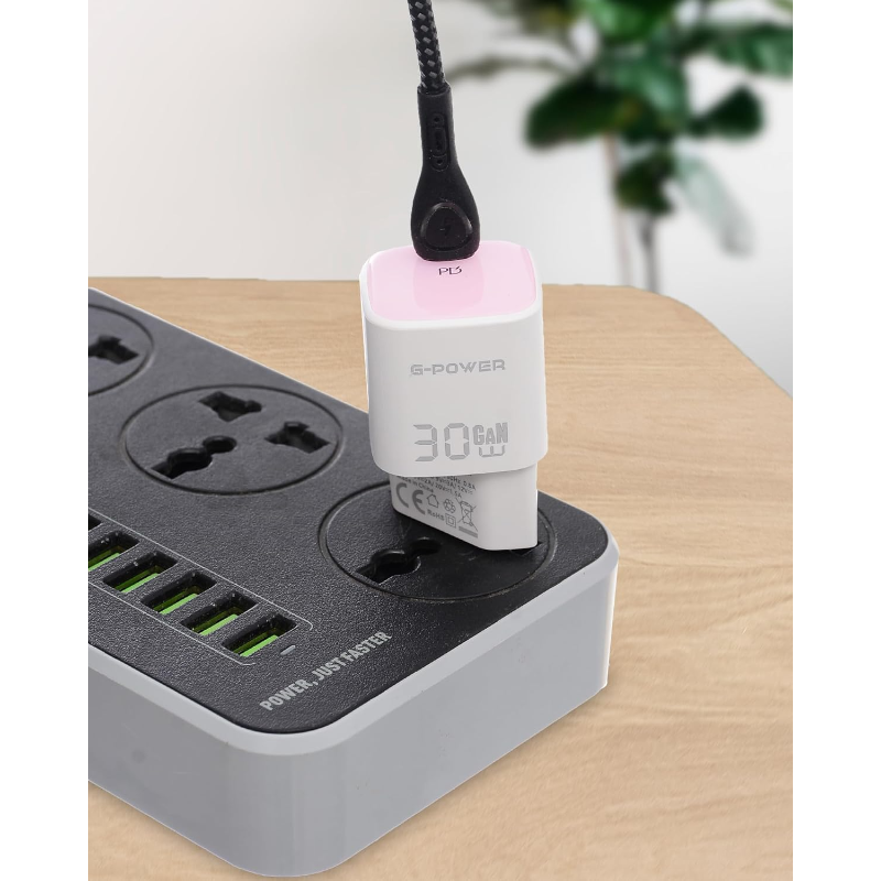 G-Power GP-C27 30W USB-C Qualcomm Quick Charger - Pink