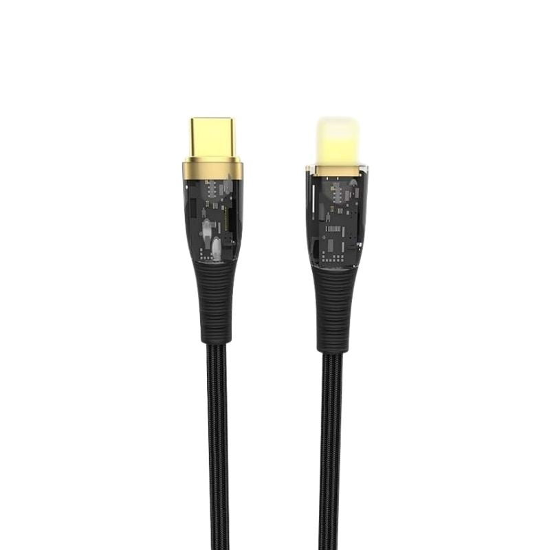 G-Power GP-C35 USB-C to Lightning Cable | 27W Fast Charging, 120CM - Black