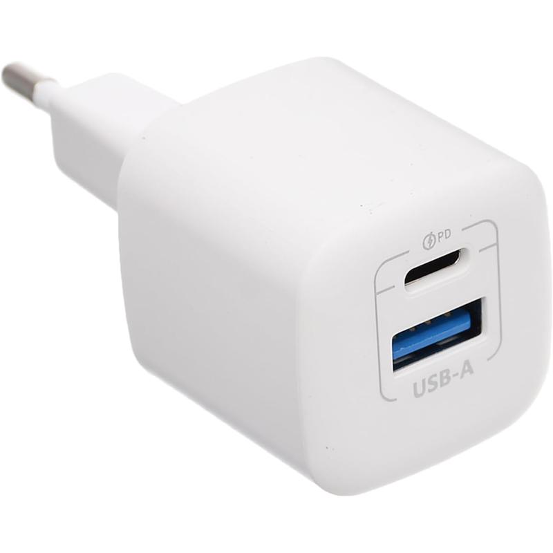 G-Power GP-C1 20W Dual USB Charger | USB-A & USB-C - White