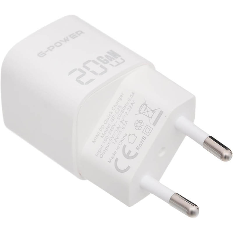 G-Power GP-C25 20W Single USB-C - Green