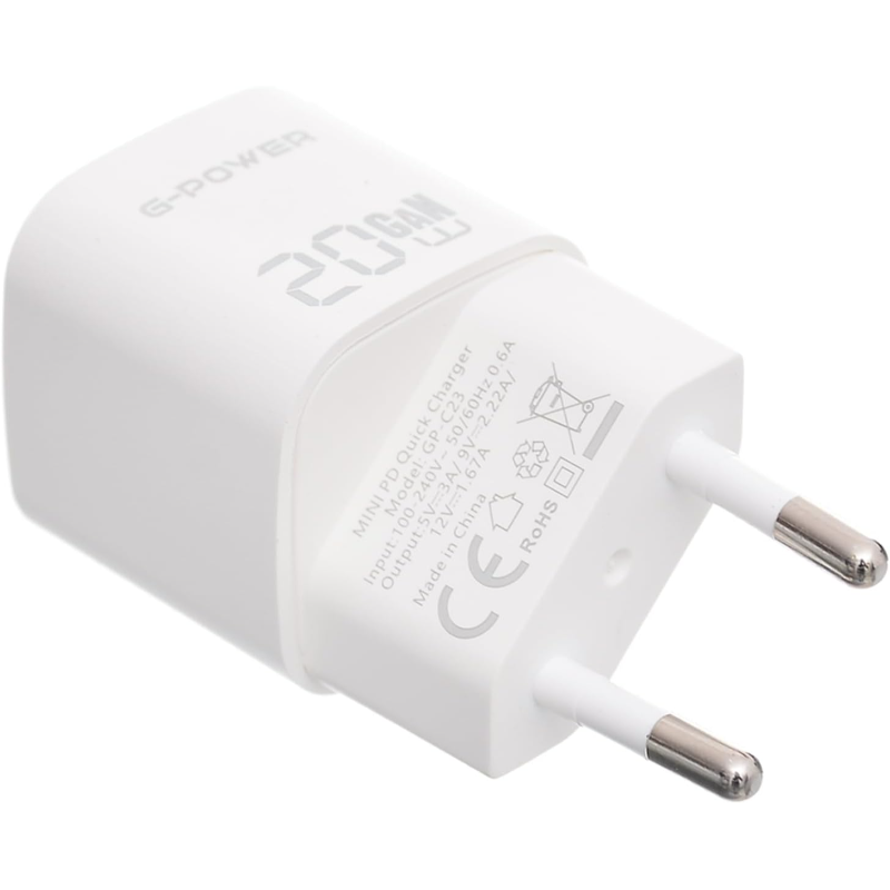 G-Power GP-C23 20W Single USB-C - Pink