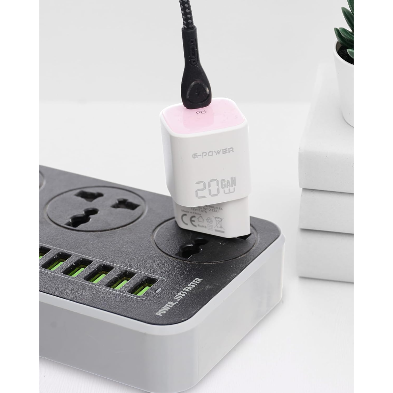 G-Power GP-C23 20W Single USB-C - Pink
