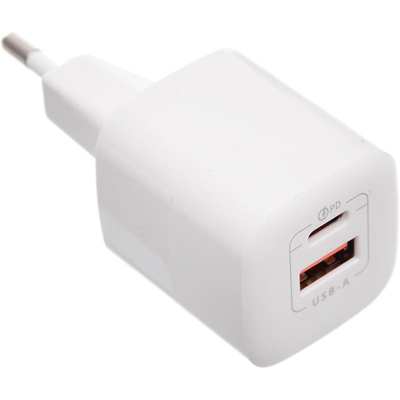 G-Power GP-C3 35W Dual USB Charger | USB-A & USB-C, Quick Charge 3.0 - White