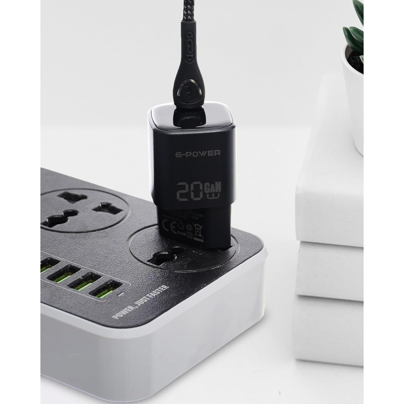 G-Power GP-C22 20W Single USB-C - Black