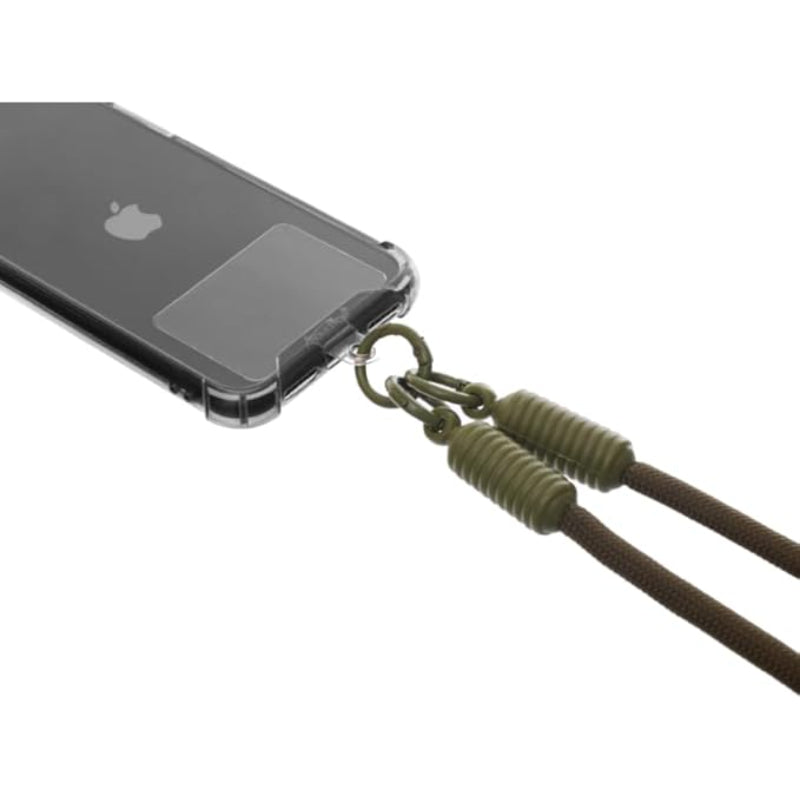 G-Power Soft Nylon Adjustable Detachable Crossbody Cell Phone Lanyard With Secure Metal Clasp Ideal For Hands-Free Outdoor Adventures 60 CM - Olive