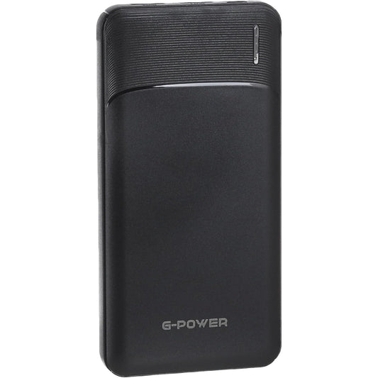 G-Power GP001 Power Bank | 10,000mAh, Brilliance Series, LED Display - Black