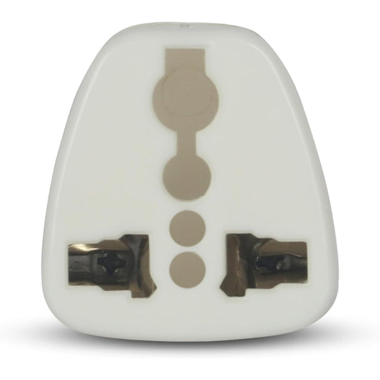 G-Power GP133 MK Plug Triple To Dual Converter With High Quality And Efficiency 5MM - White