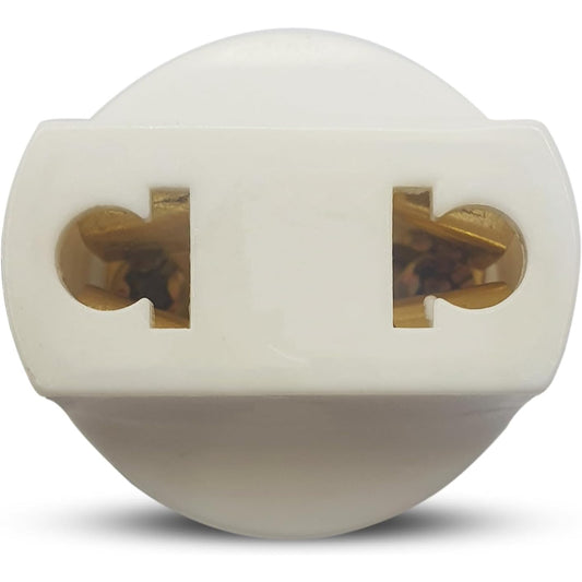 G-POWER GP125 Widening Plug Adapter | High Quality & Efficiency, 250V - White