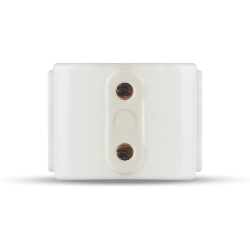 G-POWER GP235 Three Way Extension Socket Adapter With High Quality And Efficiency 5 mm - White