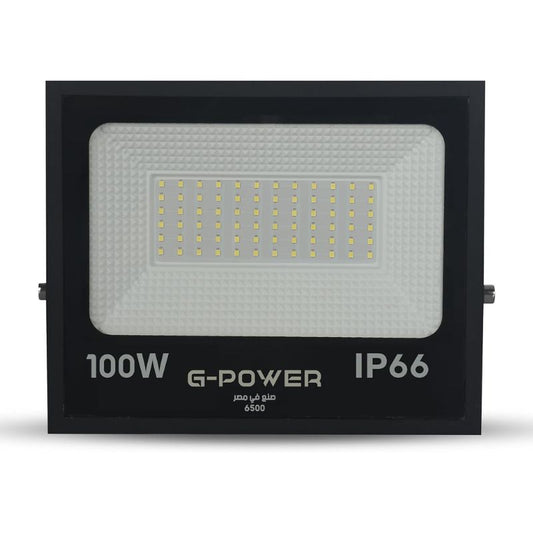 G-POWER GP257 LED Flood Light | 100W, High Quality & Efficiency, Outdoor Use - Black