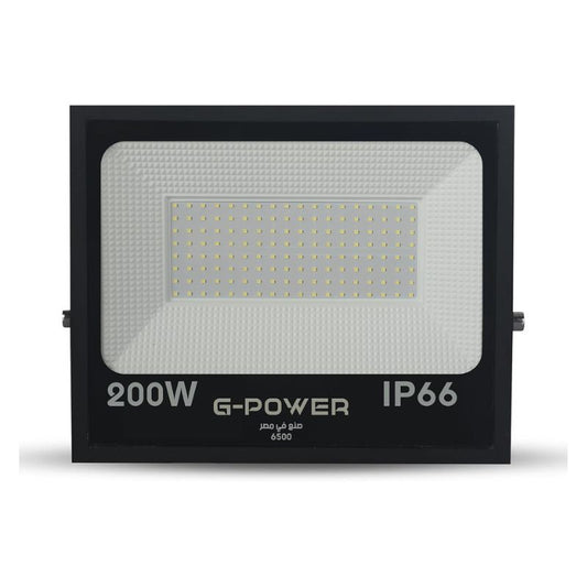 G-POWER GP259 LED Flood Light | 200W, High Quality & Efficiency, Outdoor Use - Black