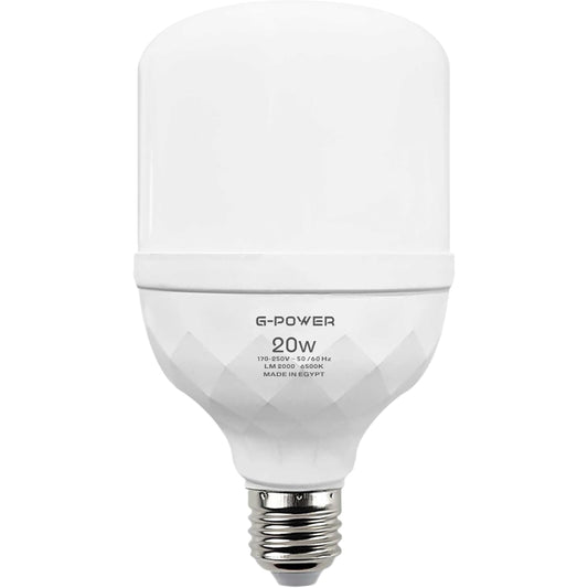 G-POWER GP563WE LED Lamp | Classic Design, 2000 Lumen, 20W - White