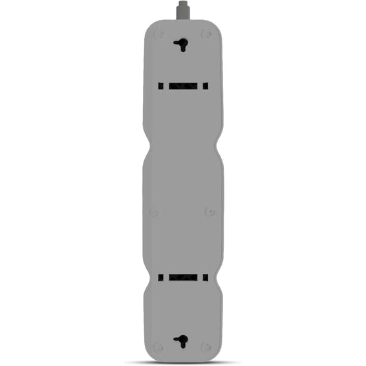 G-POWER GP239 Power Strip | 2 Dual Plugs, 2 Triple Plugs, 3M Cable - White