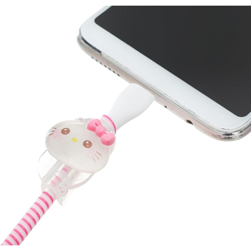 G-Power Silicone Charger Cable Protector And Two Cable Bites With Cute Shaped Set Of 3 Pieces - Multi Color