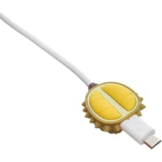 G-Power Silicone Cable Bite Protector | Cute Urchin Shaped for Charger Cable Protection - Multi Colo