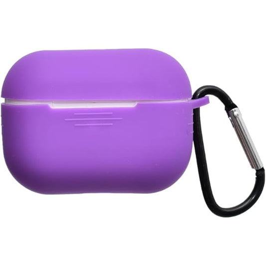 جراب حماية من السيليكون من جي-باور لسماعات إيربود برو | حواف آمنة، تصميم بسيط، سهل التركيب - بنفسجي
